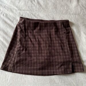 American Eagle Outfitters plaid Skort